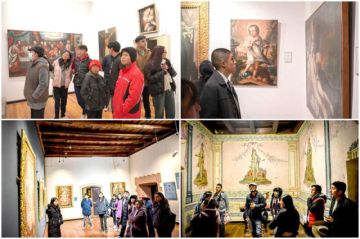 La Casa de Moneda mostró pinturas y murales coloniales 