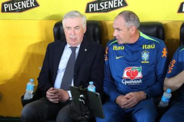 Brasil llegó en busca de su primer triunfo de visitante con Ancelotti al mando