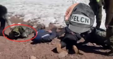 Chile: Detienen a 5 bolivianos en frontera con droga y armas, uno vestía uniforme de la FELCN