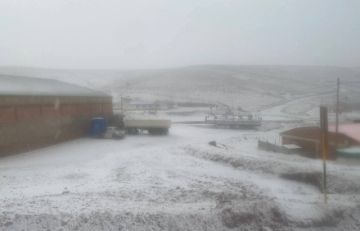 En pleno septiembre, heladas, lluvias y nevadas afectan a Potosí