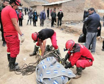 Dos jucus mueren por gas al interior de una mina en el Cerro Rico de Potosí