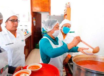 Comprueban la calidad del desayuno escolar caliente