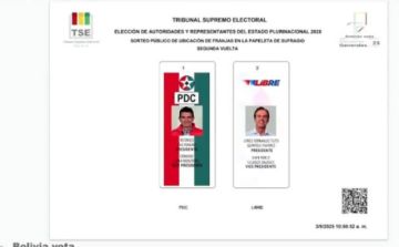TSE inicia impresión de papeletas para la segunda vuelta presidencial