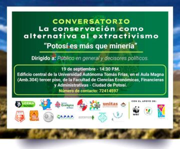 Invitan a conversatorio para hablar sobre actividades alternativas a la minería