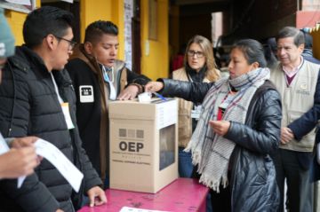 Ministerio de Gobierno comandará operativo de seguridad para el balotaje desde el BOL 110