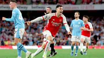 El Arsenal le ahogó la fiesta al City en el tiempo añadido