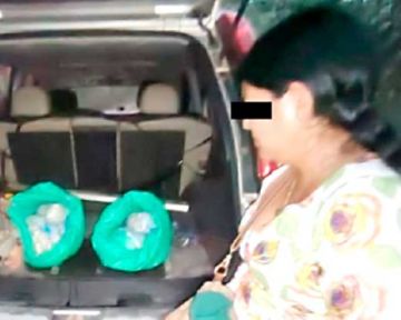 Cae con 10 kilos de droga una de las hermanas Terán