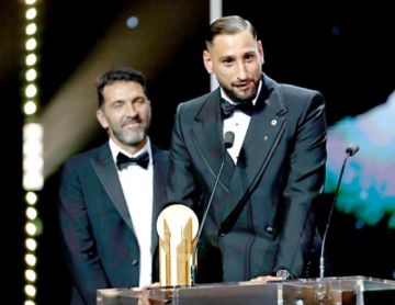Donnarumma se llevó el Trofeo Yashin 