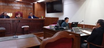 Se suspende audiencia de cesacion de detención de Jhonny Oscar Mamani
