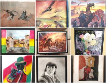 Muestra sobre el  Bicentenario visita  Tupiza y Potosí