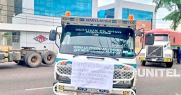 Transportistas: “Autoridades hacen acuerdos que después no cumplen”
