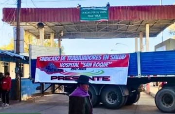Policía de Potosí confirma bloqueo en el puente internacional con Argentina