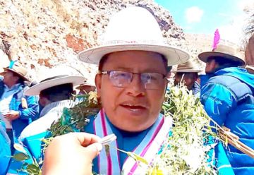 Gobernación inicia construcción de sistema de riego en la subcentral de Migma