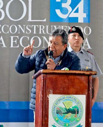 Choquehuanca acusa  “a la élite saboteadora”