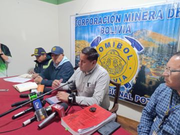 URGENTE: Comibol no paralizará labores en la cúspide del Cerro Rico 
