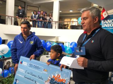 Banco Unión premia a sus clientes en Potosí con la Promo Boom