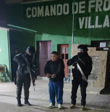 Víctor Sotacuro Lázaro fue entregado a la Gendarmería argentina en la madrugada de este sábado. 