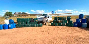 Interceptan en Brasil una aeronave procedente de Bolivia con 1 tonelada de cocaína