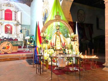 Virgen de La Merced vive sus novenas para su fiesta