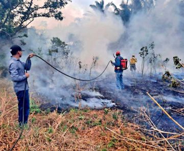 Alerta en 35 municipios por riesgo de incendios