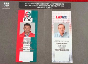 TED prepara el armado de las maletas electorales para la segunda vuelta
