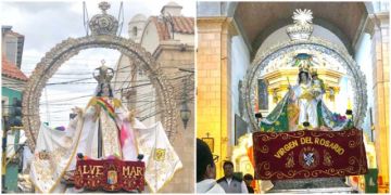 Alistan el encuentro  de las vírgenes de La  Merced y del Rosario
