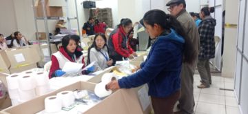 El TED inicia el armado de las maletas electorales para el Departamento de Potosí