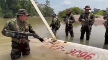 Encuentran en Perú una avioneta boliviana accidentada debido a una presunta sobrecarga de droga