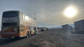 El camino entre Potosí y Oruro está interrumpido