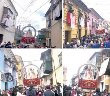 Nuestra Señora del Santísimo Rosario revivió fe y tradiciones en procesión