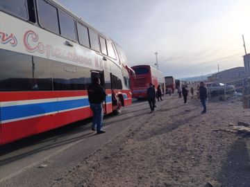 El camino entre Potosí y Oruro está interrumpido