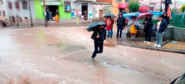 Senamhi emite alerta por lluvias y tormentas eléctricas en el norte y occidente del país, incluido Potosí