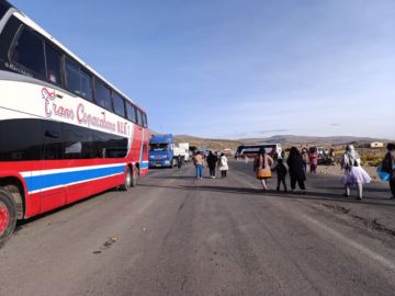 Determinan cuarto intermedio en Ventilla, en la vía Potosí Oruro