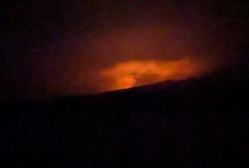 Reportan grave incendio forestal cerca del volcán Tunupa, en Potosí