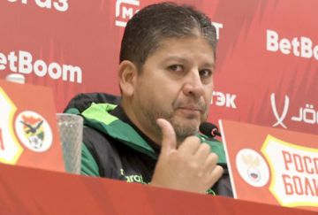 DT Óscar Villegas  espera tener buen  partido con Rusia