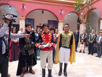 Conmemoran el bicentenario del inicio de las relaciones diplomáticas de Bolivia 