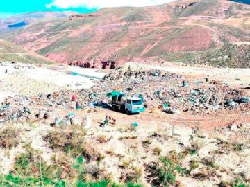 La alcaldía destina Bs 92 millones para cierre de botadero de Potosí