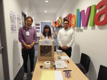 Voto de los bolivianos en el extranjero. 