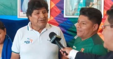 “Espero que no venga a hacer un mal reportaje”: Evo increpa a periodista