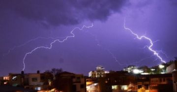 El Senamhi alerta por lluvias y tormentas eléctricas en cinco departamentos del país