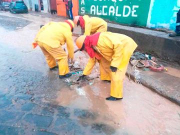 Alcaldía habilita cuadrillas para atender emergencia por lluvias