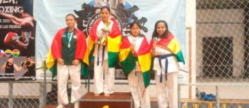 Bolivia brilla en el Sudamericano de Karate