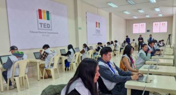 Cómputo oficial departamental en Potosí supera el 39 por ciento