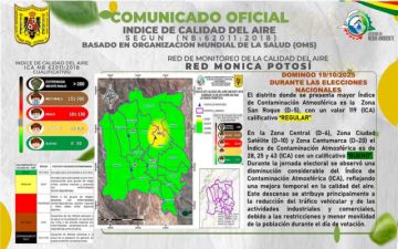 Restricción vehicular causa que mejore la calidad del aire