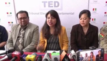 TED Potosí concluye el cómputo departamental de la segunda vuelta 2025