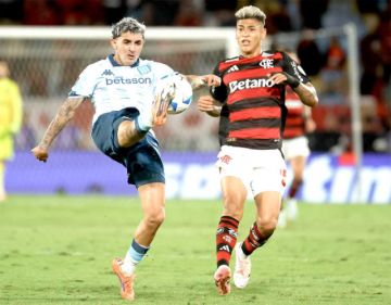 Flamengo le sacó ventaja  a Racing en las semifinales