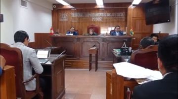 Tribunal mantiene detención preventiva de Jhonny Oscar Mamani