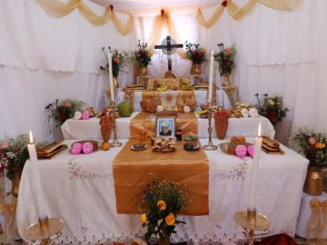 Así se celebra la festividad de Todos Santos en Potosí