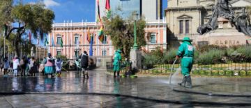 Trabajos de restauración y remodelación en plaza Murillo comenzarán el martes 