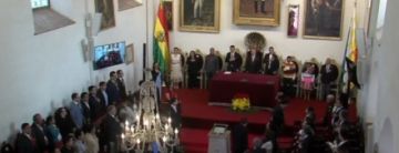 En vivo: TSE entrega credenciales a Paz y Lara en la Casa de la Libertad